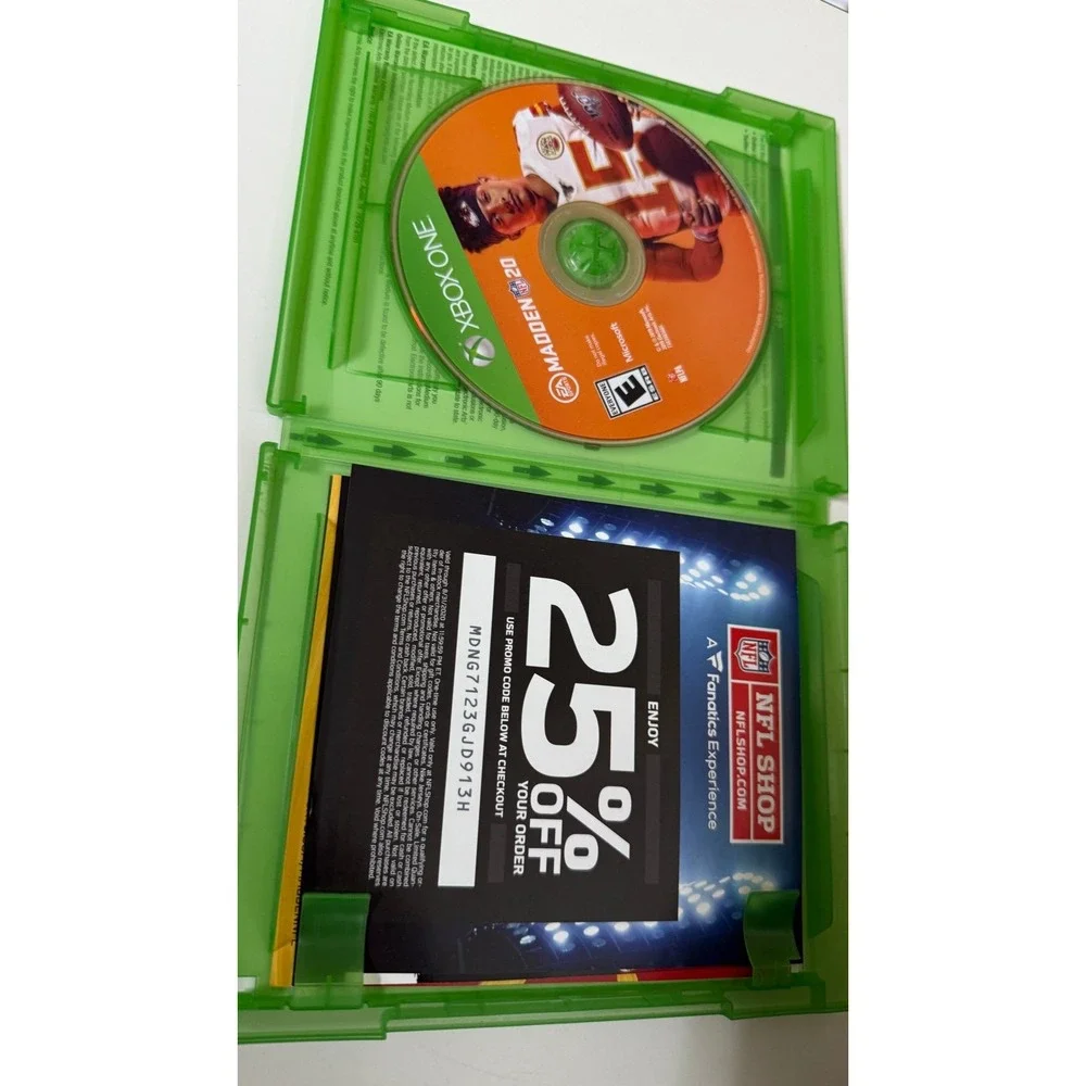 Xbox One‎ Madden NFL 20 video game
